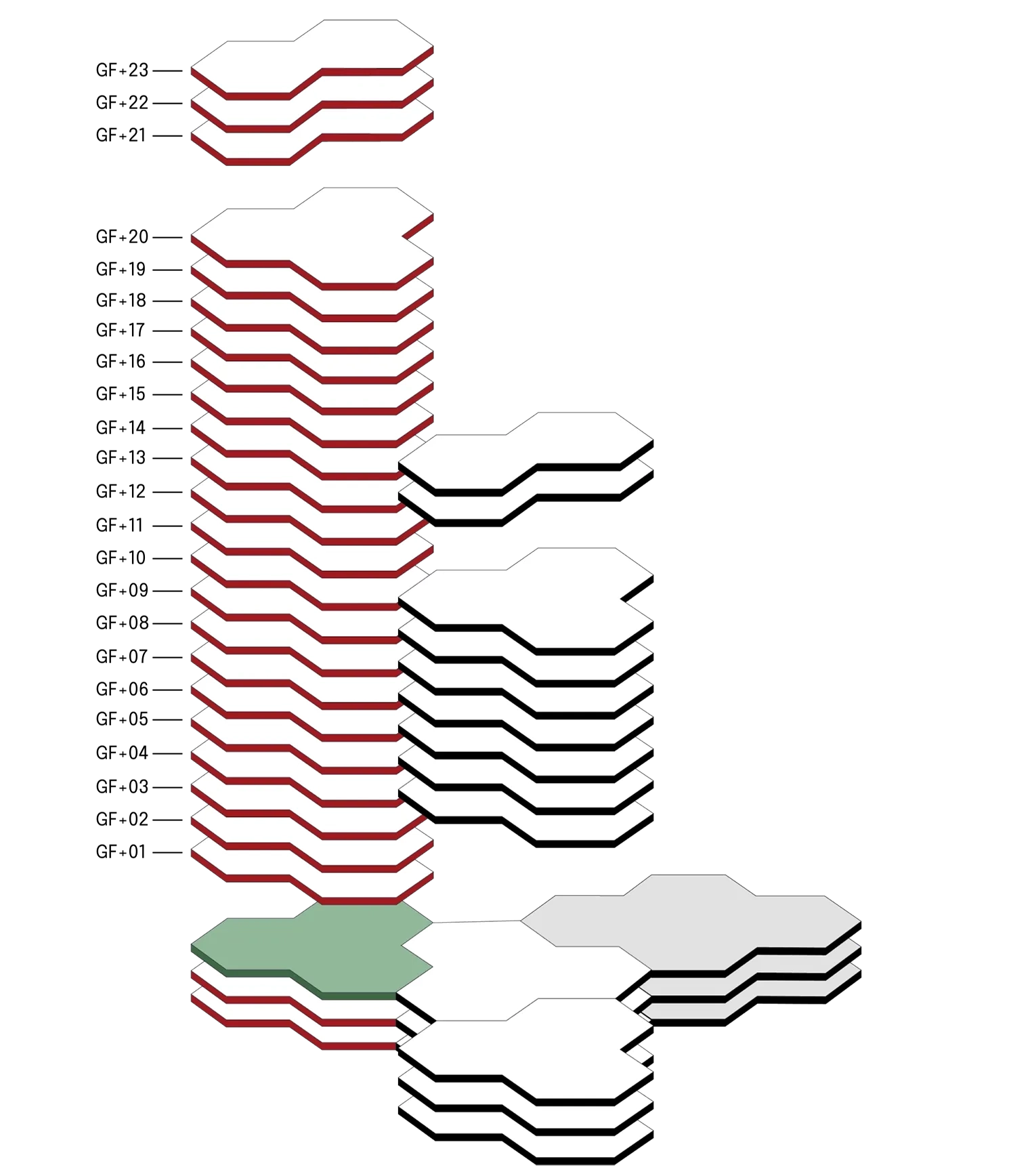 City 1 - Map restaurant